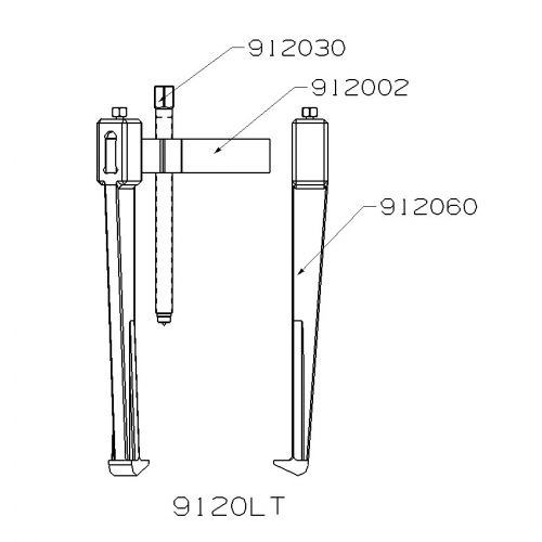 EXTRACTOR FORZA SERIE 9100T DE 3 PATAS